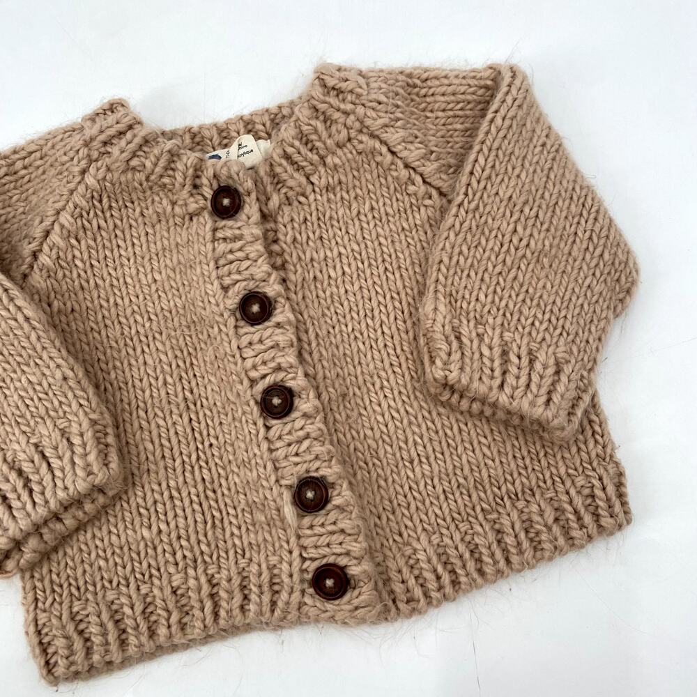 Blueberry Hill pink 12-24 mos knit cardigan